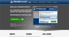 Desktop Screenshot of driverfinder.org