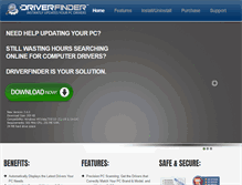Tablet Screenshot of driverfinder.org